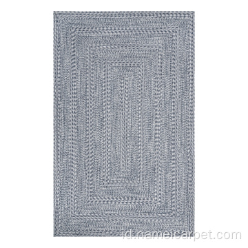 Bule Grey Design Patio Gardening Garden Rugs Outdoor